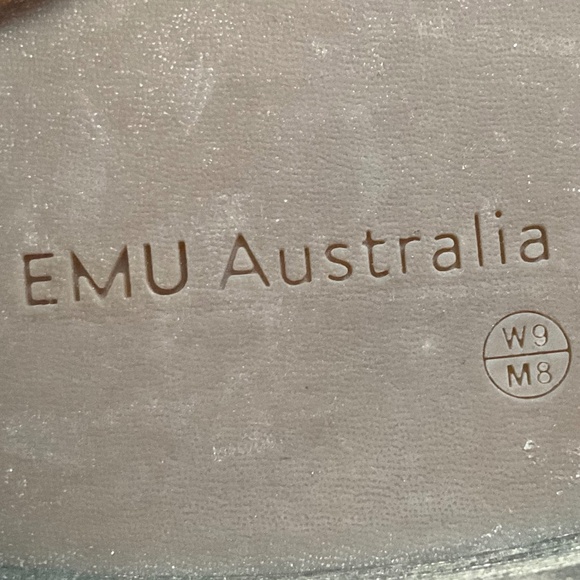 EMU AUSTRALIA Leather Wool Lined Waterproof Hiker Boots Sz 9 - Picture 12 of 16